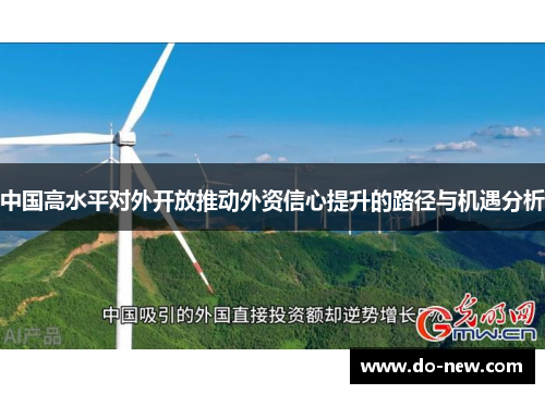 中国高水平对外开放推动外资信心提升的路径与机遇分析